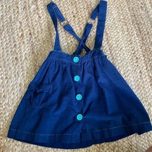 Matilda Jane size 6 pinafore corduroy dress